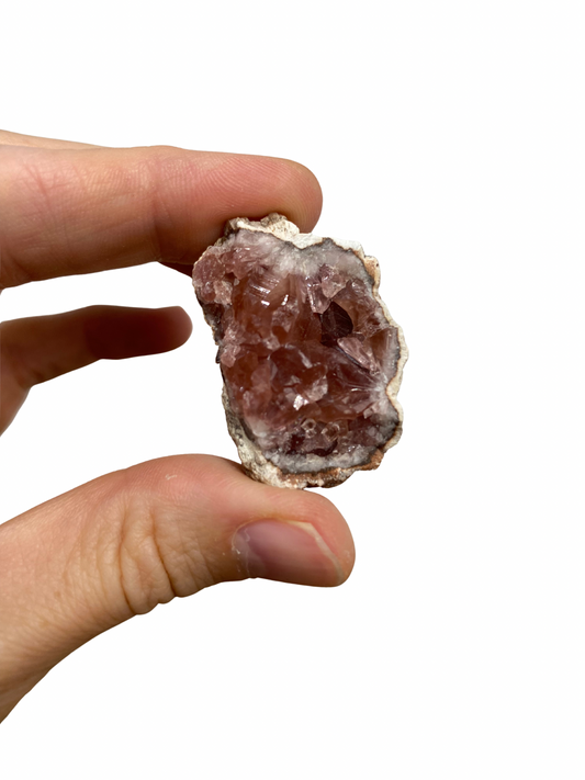 Roze Amethist geode 5 uit Patagonië (Argentinië)