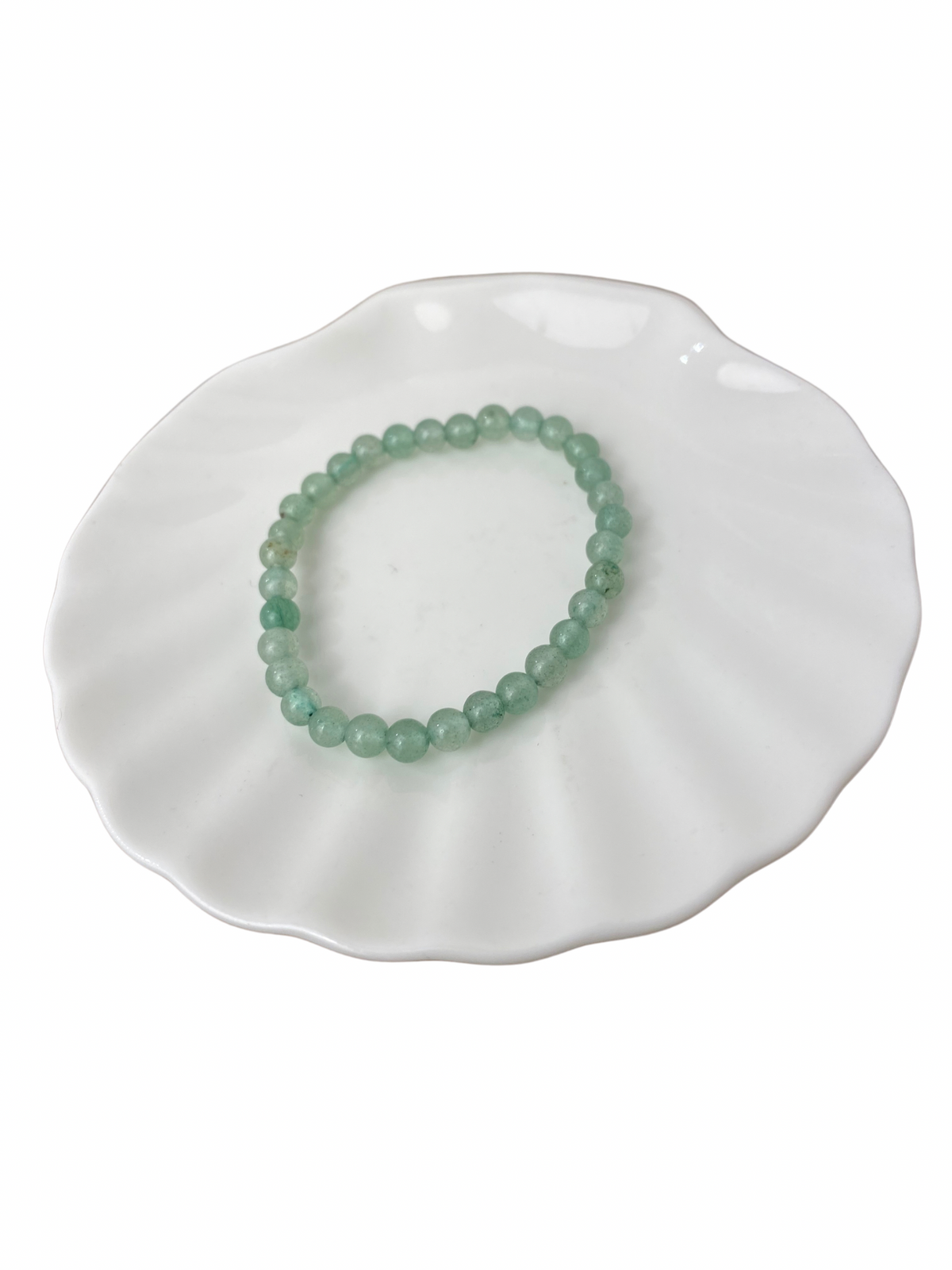 Gouden Driehoek kinderarmband kogel 4 mm