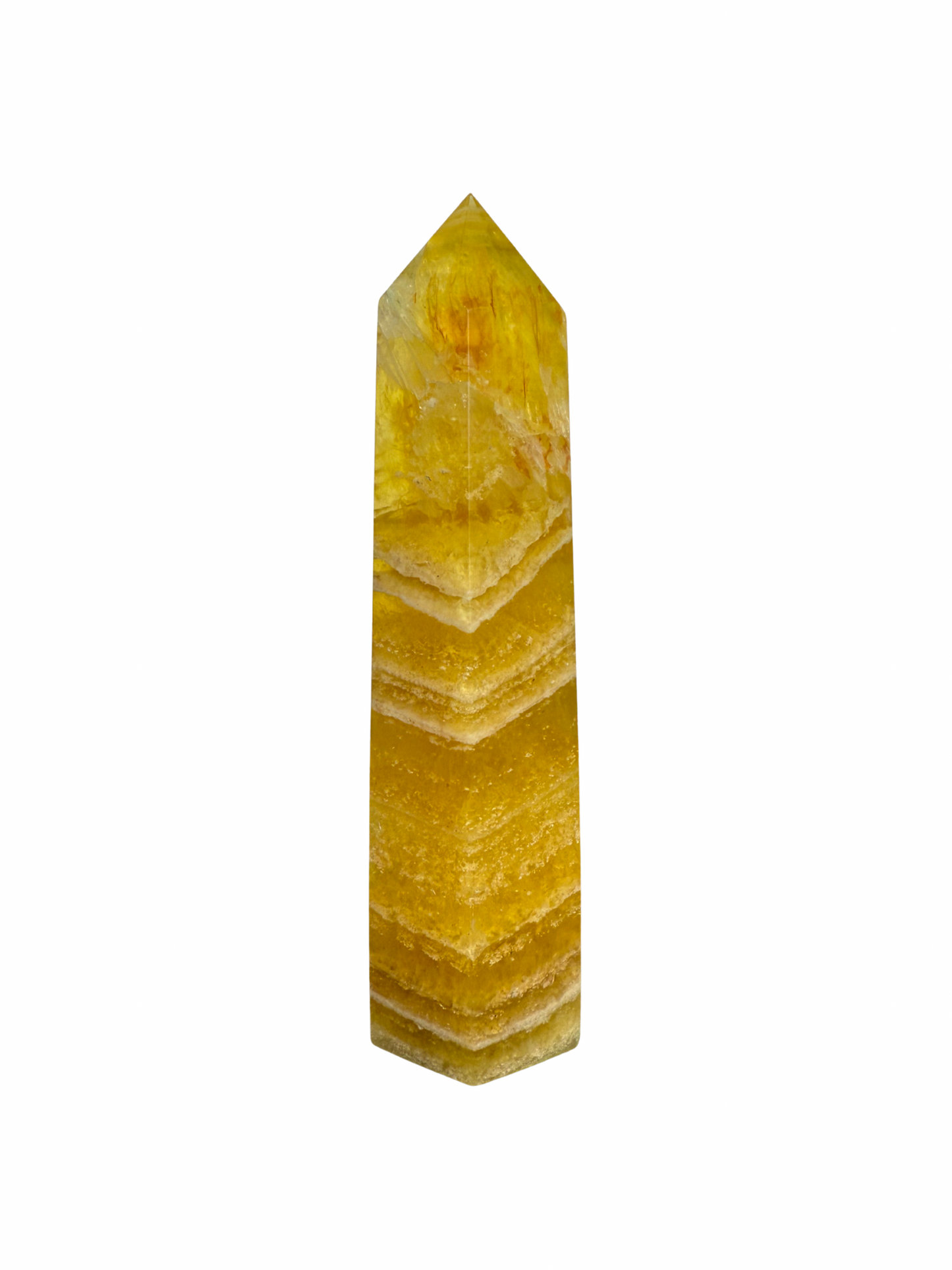 Yellow Fluorite Tower