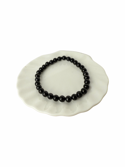 Shungite bracelet ball 6 mm