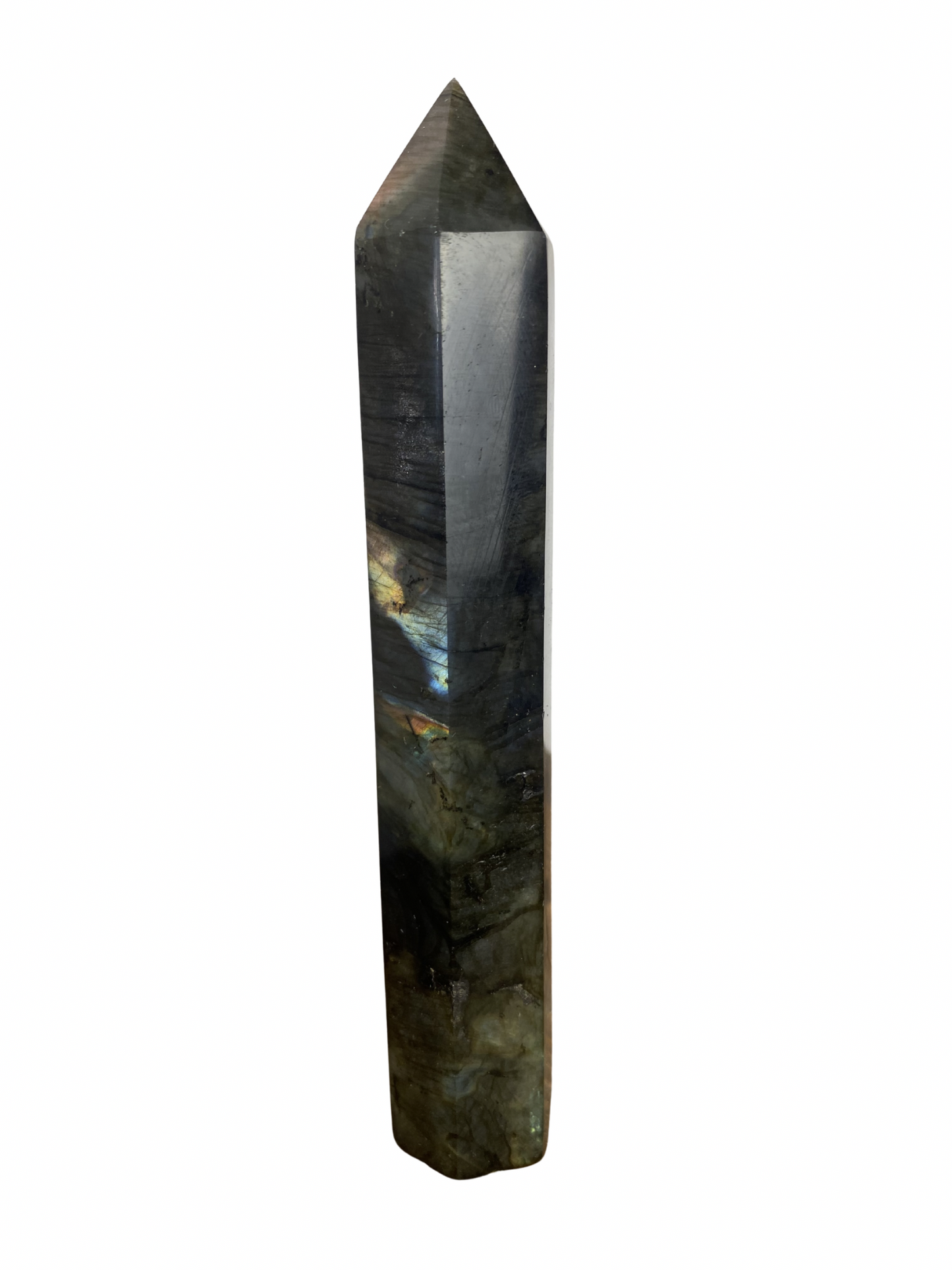 Pink Flower Agate Tower 2