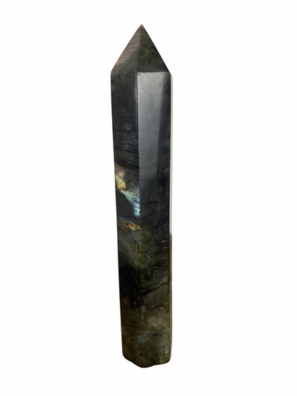 Pink Flower Agate Tower 2