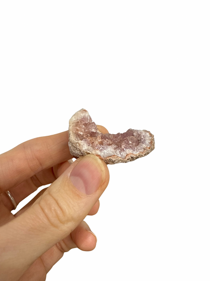 Roze Amethist geode uit Patagonië 10