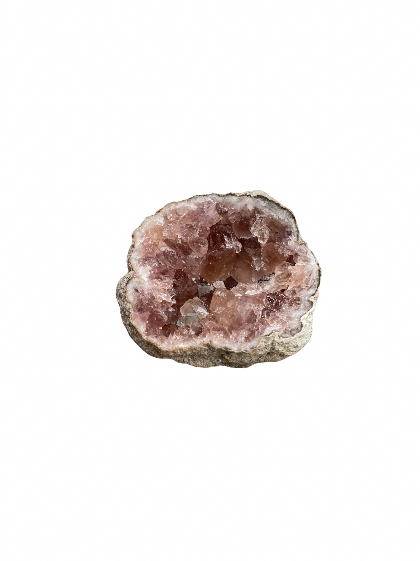 Roze Amethist geode uit Patagonië (Argentinië) 3