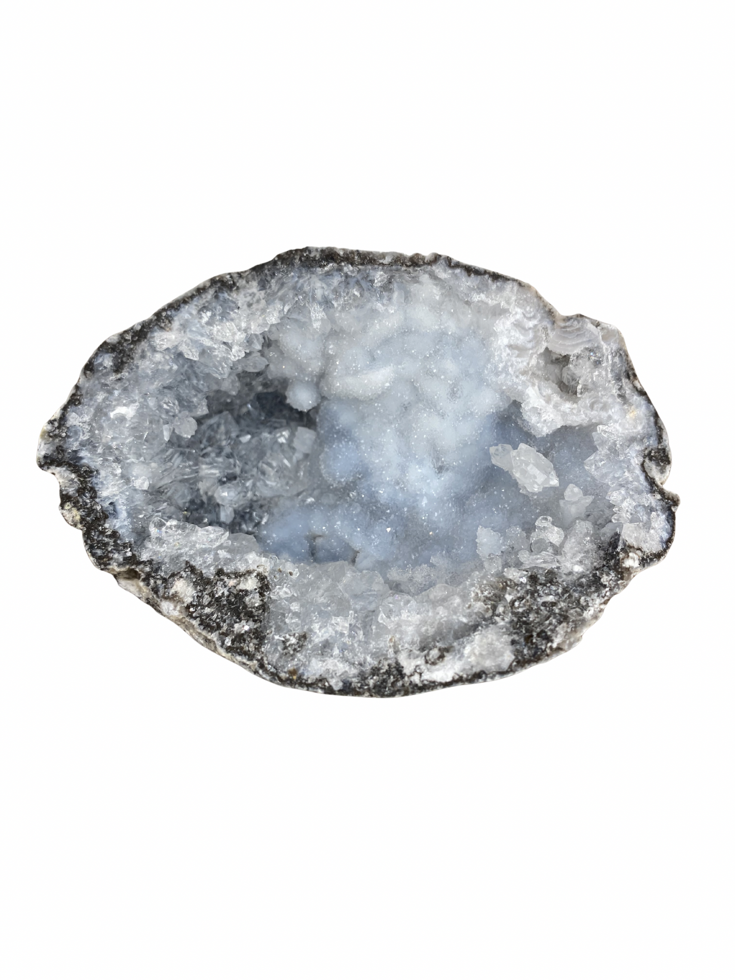 Blauwe Chalcedoon geode (Mexico) 2
