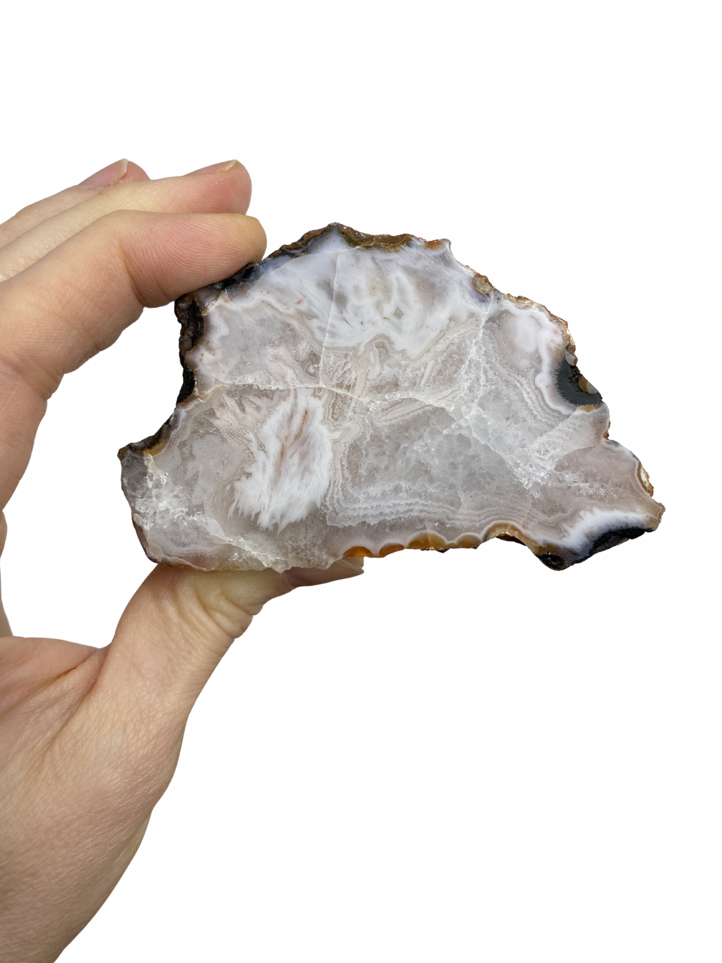 Agaat geode half 1