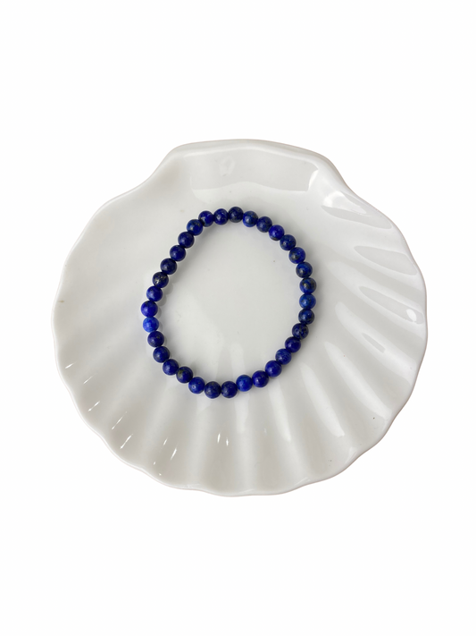 Lapis Lazuli kinderarmband kogel 4 mm