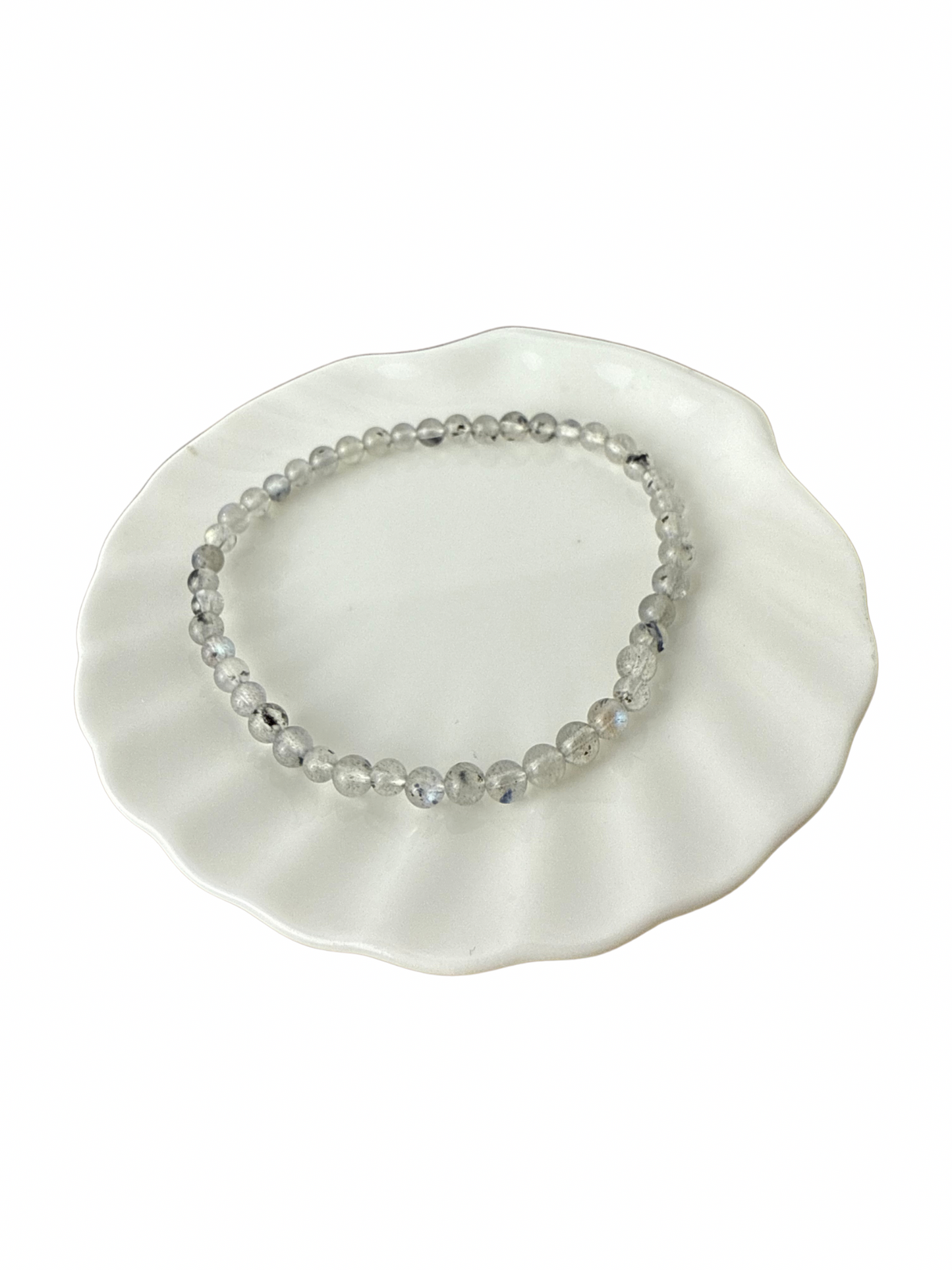 Labradoriet armband kogel 4 mm