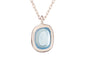 Indy necklace + Aventurine pendant split beads