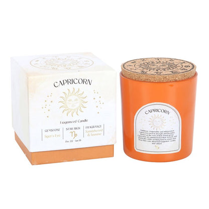 Zodiac scented candle Capricorn