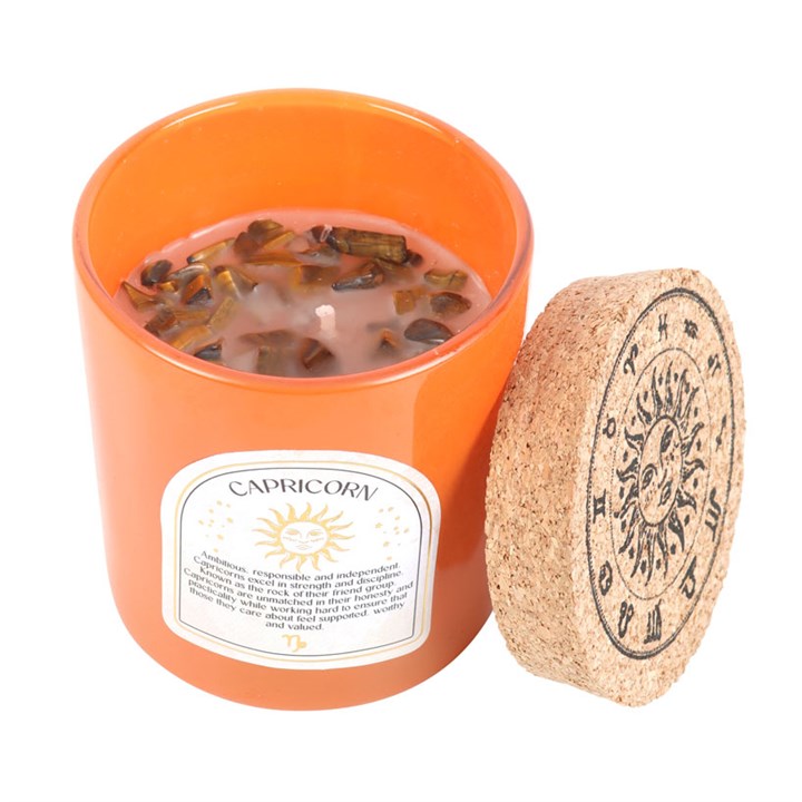 Zodiac scented candle Capricorn
