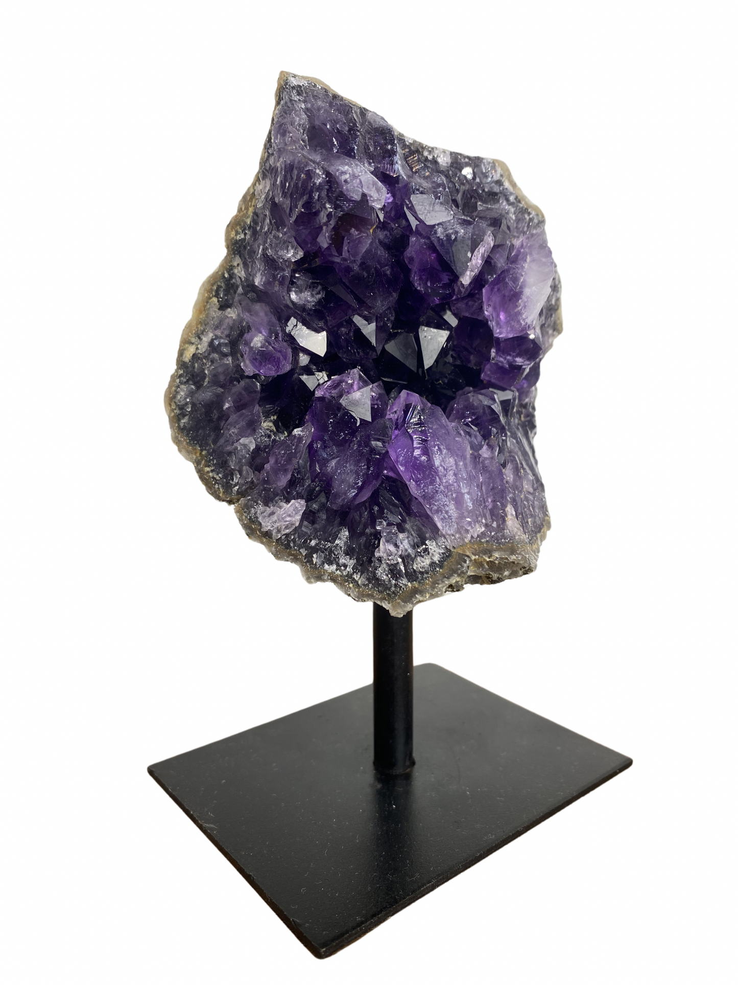 Amethist geode op standaard