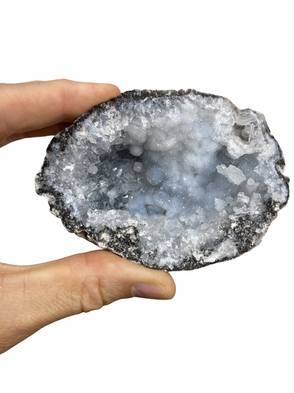 Blauwe Chalcedoon geode (Mexico) 2