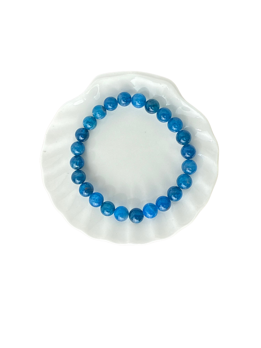 Apatiet kogelarmband 8 mm