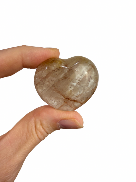Red Healer (Hematoid Quartz) heart