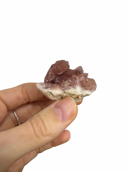 Roze Amethist geode uit Patagonië 3