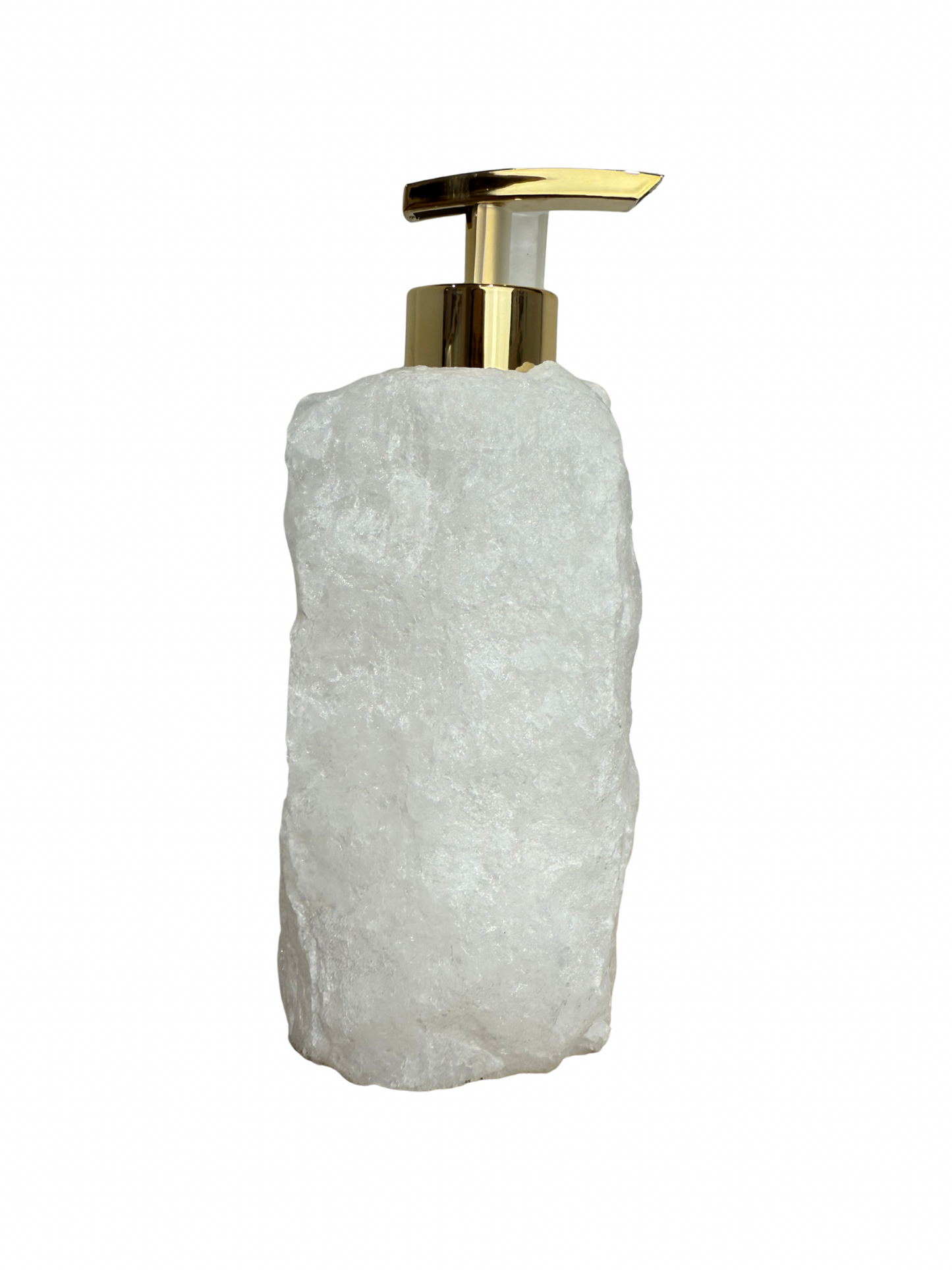 Zeeppomp van Bergkristal goud 7