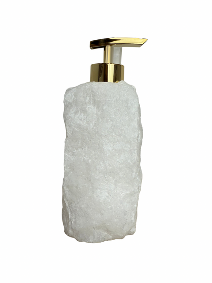 Zeeppomp van Bergkristal goud 7