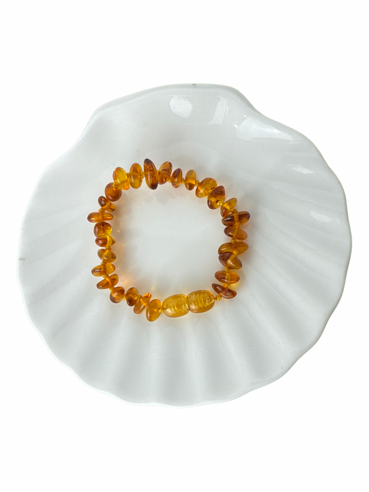 Amber baby bracelet