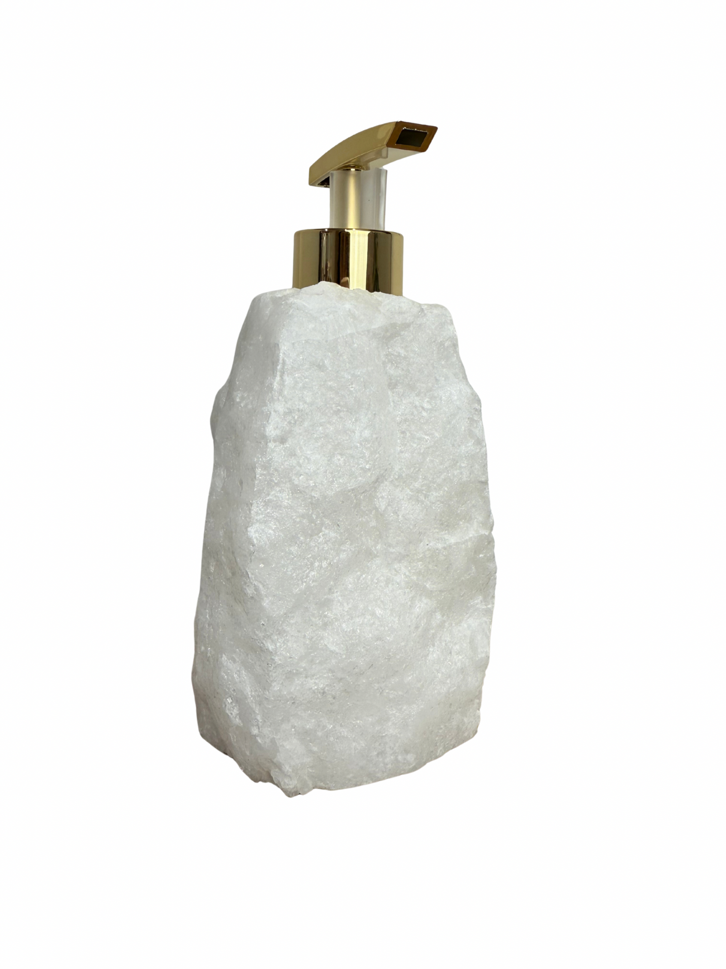 Zeeppomp van Bergkristal goud 7