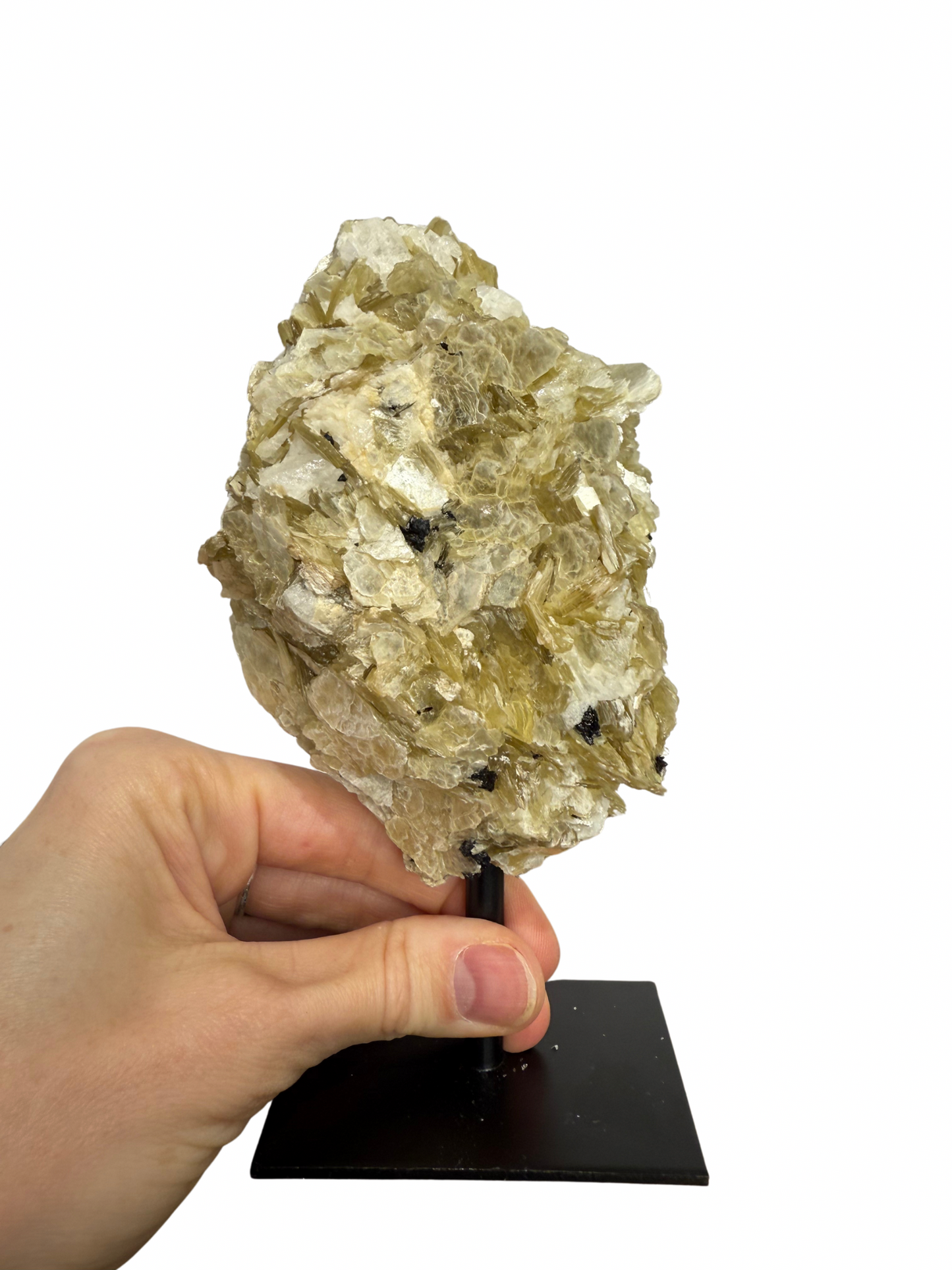 Gouden Mica op standaard