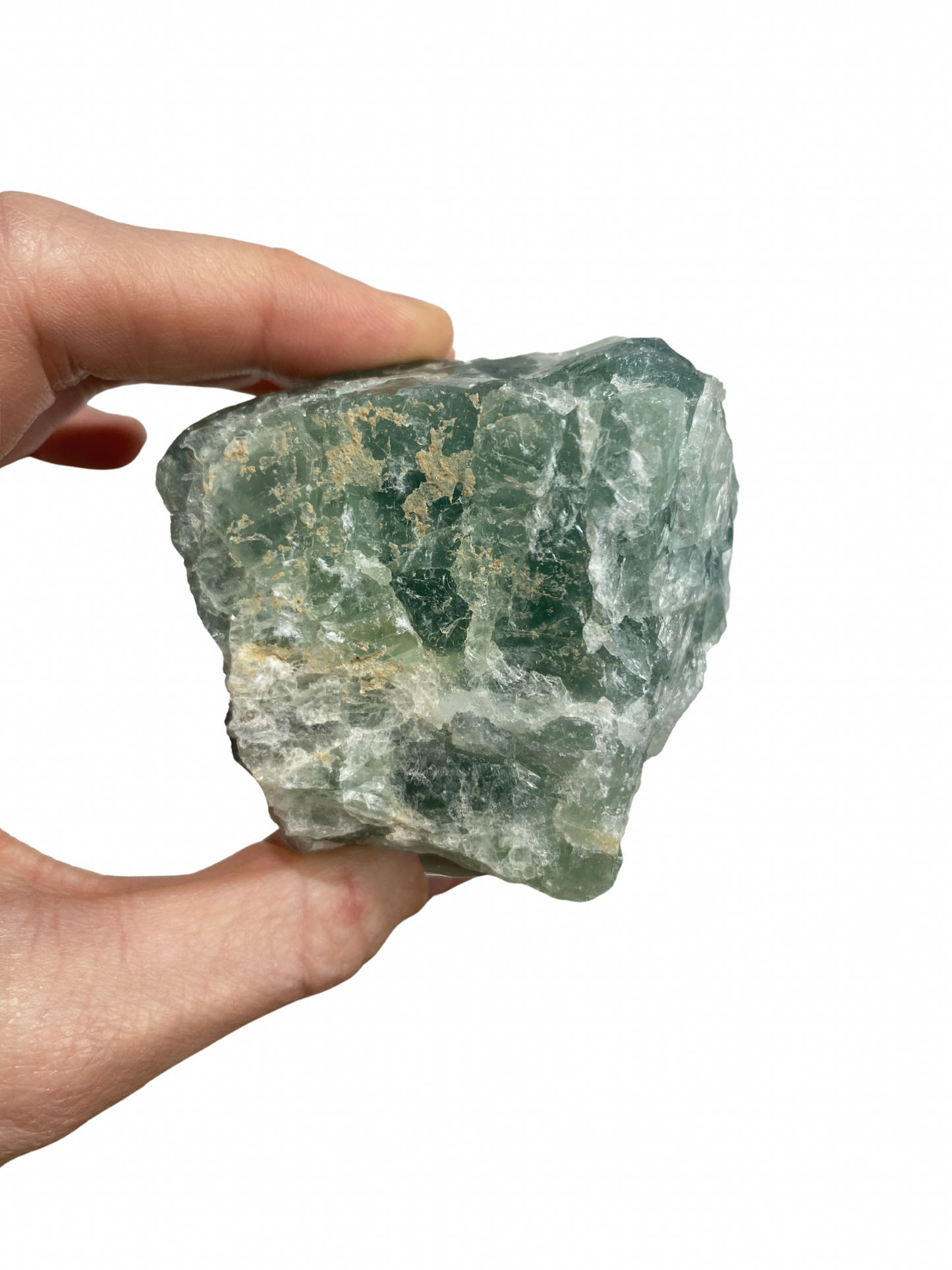 Fluorite chunk rough