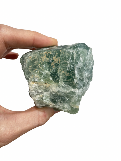Fluorite chunk rough