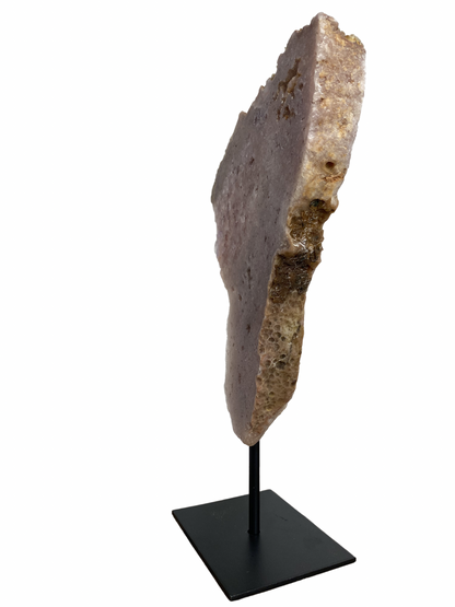 Roze Amethist (Chalcedoon) op standaard