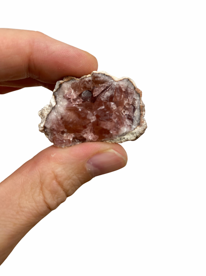 Roze Amethist geode 5 uit Patagonië (Argentinië)