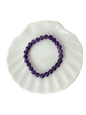 Amethyst children's bracelet ball 6 mm
