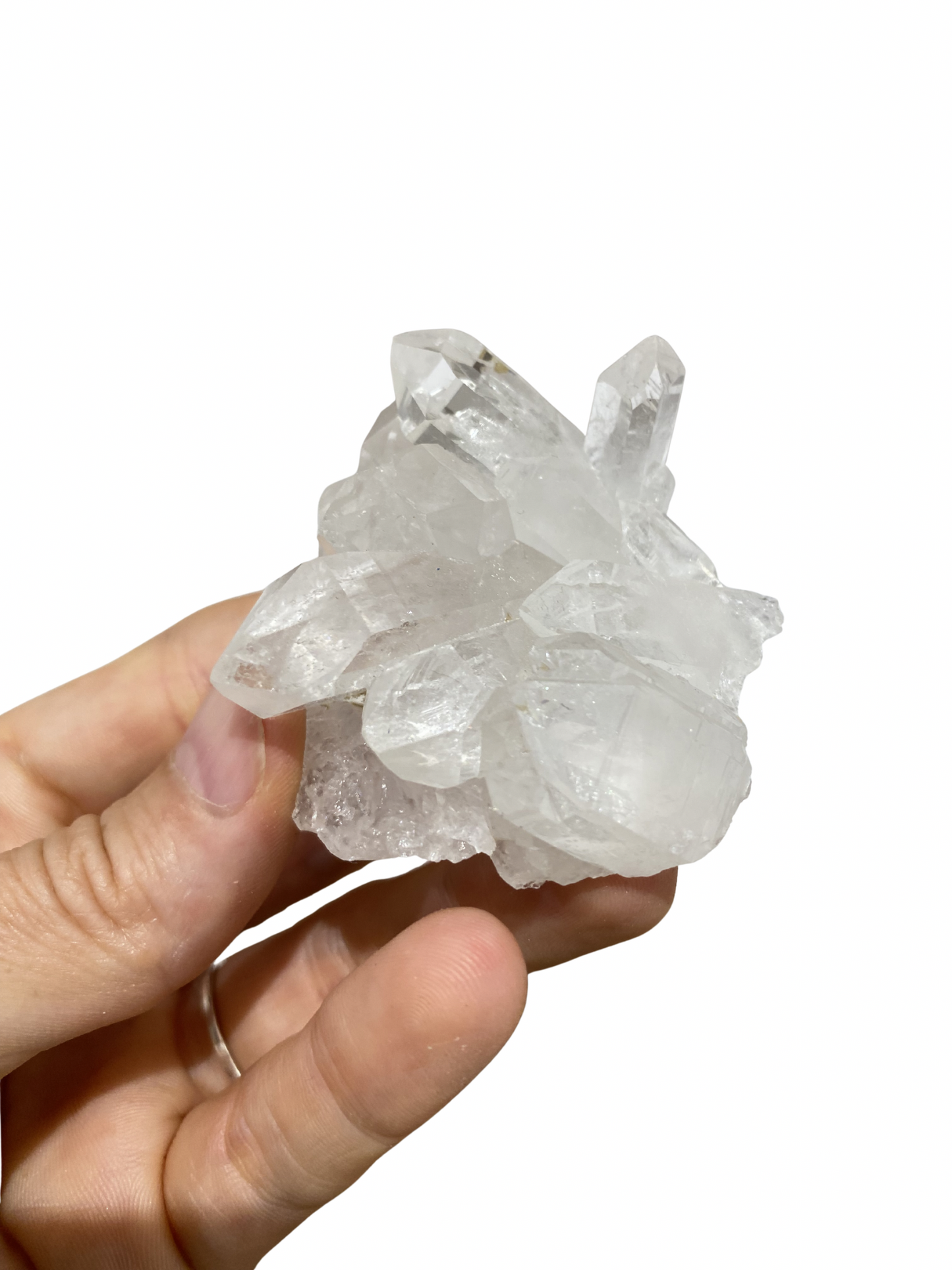Bergkristal cluster (Brazilië)