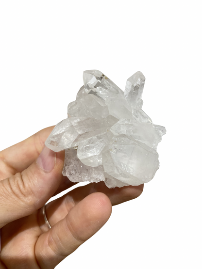 Bergkristal cluster (Brazilië)