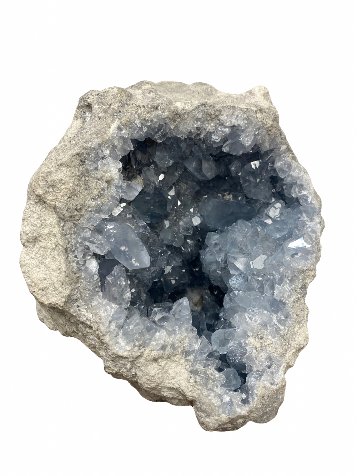 Celestien geode XL (Madagascar) | 9,5 kg