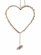 Gemstone heart pendant Moonstone