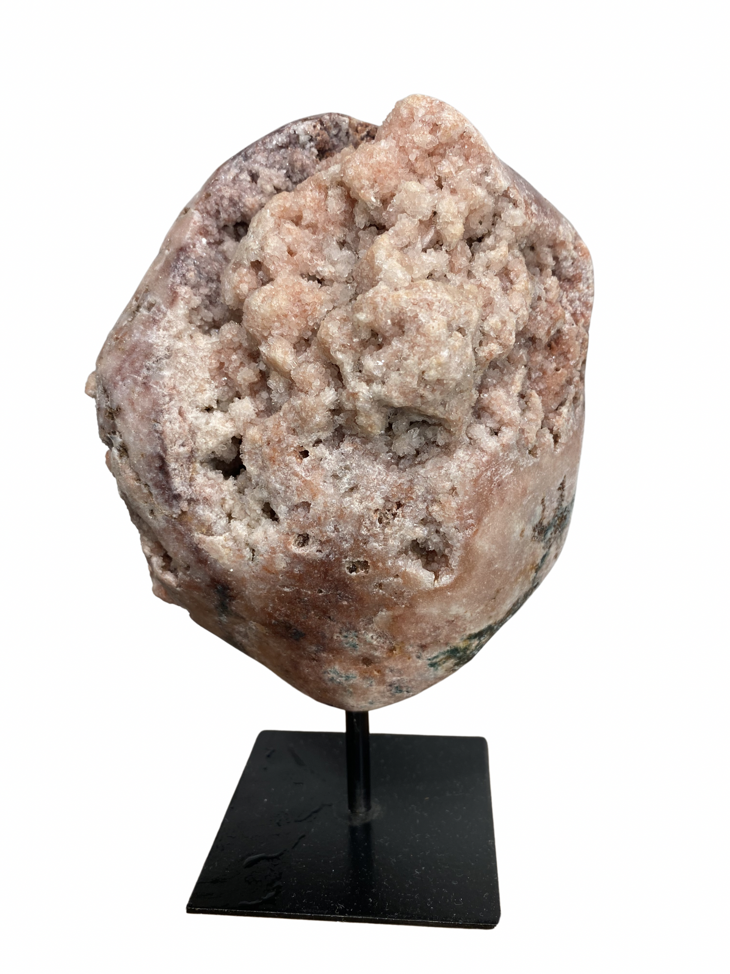 Pink Amethyst (Chalcedony) on stand