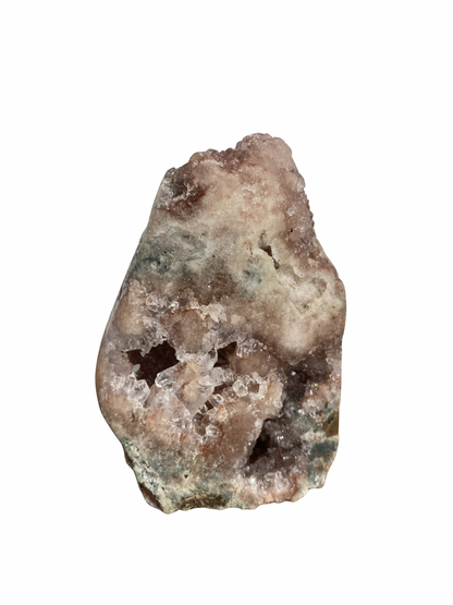 Roze Amethist (Chalcedoon) op standvlak 2