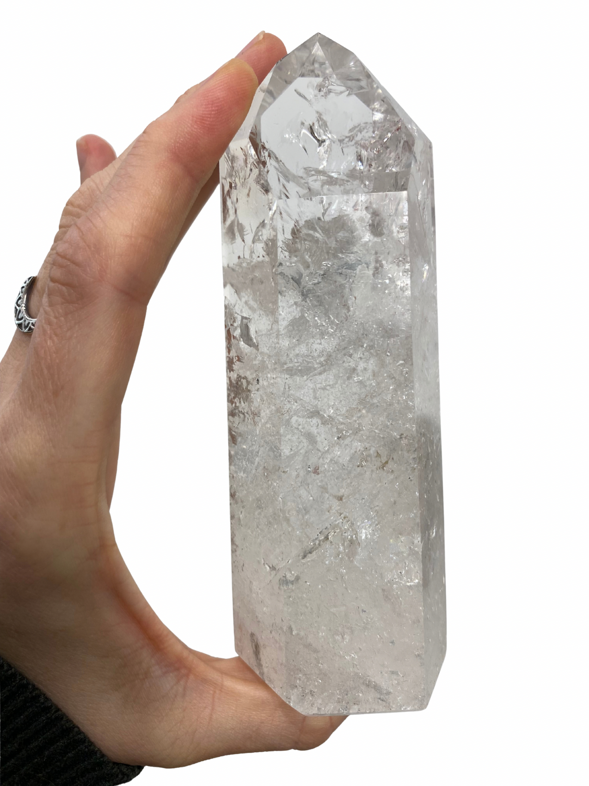 Bergkristal toren AA kwaliteit (Brazilië)