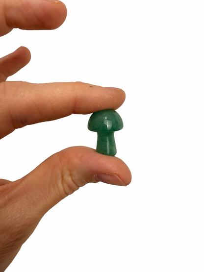 Aventurijn mini paddenstoel