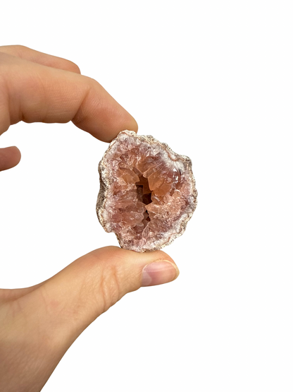 Roze Amethist geode uit Patagonië 8