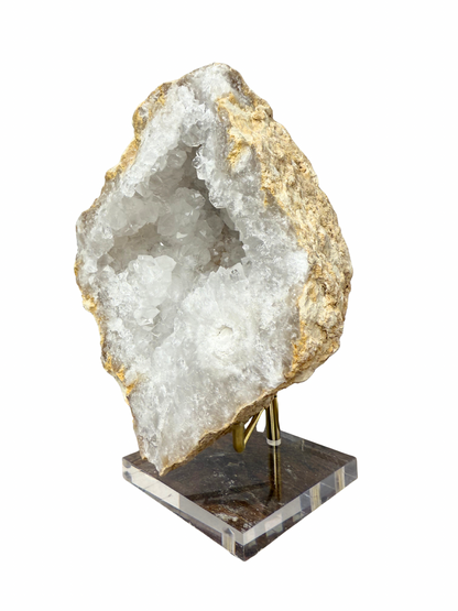 Kwarts geode half