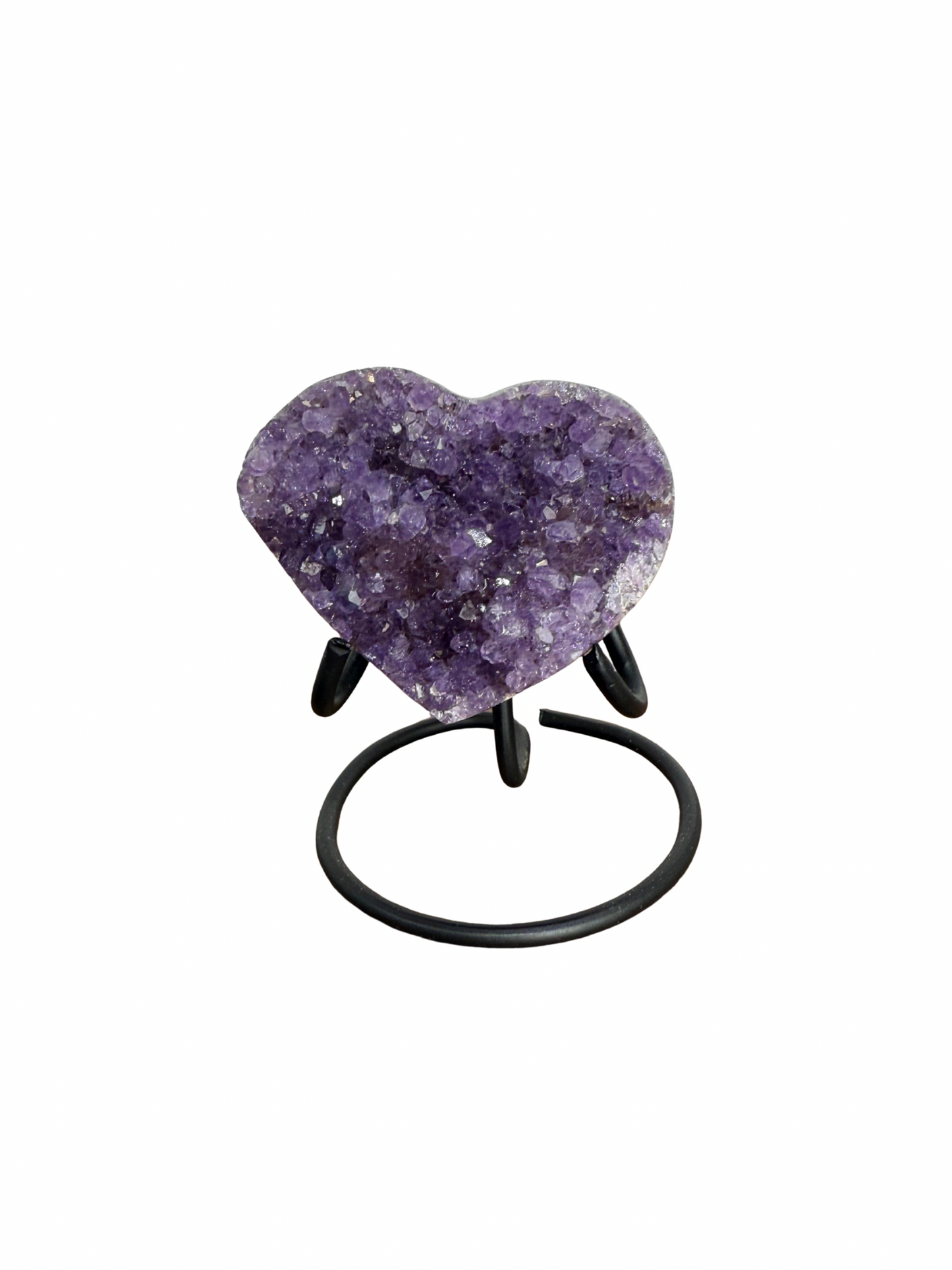 Amethist hart op standaard 3