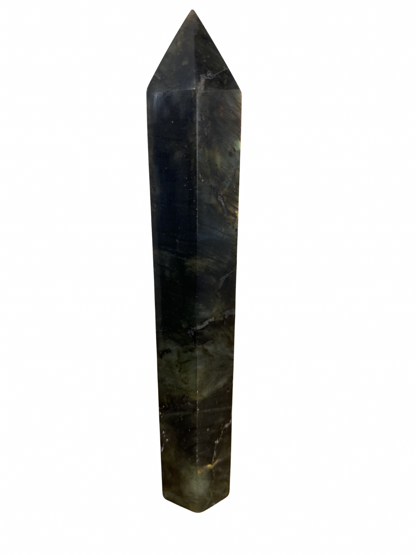 Pink Flower Agate Tower 2