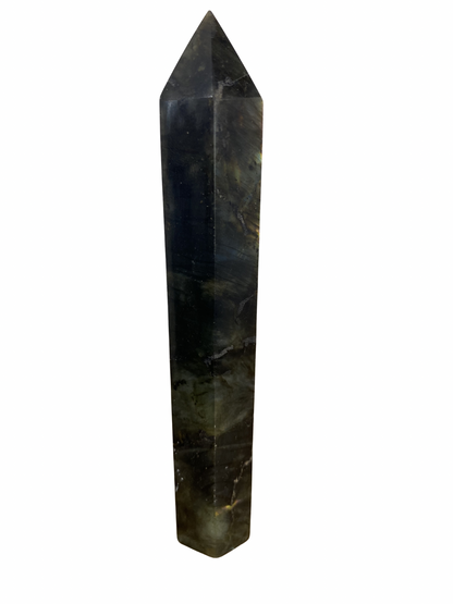 Pink Flower Agate Tower 2