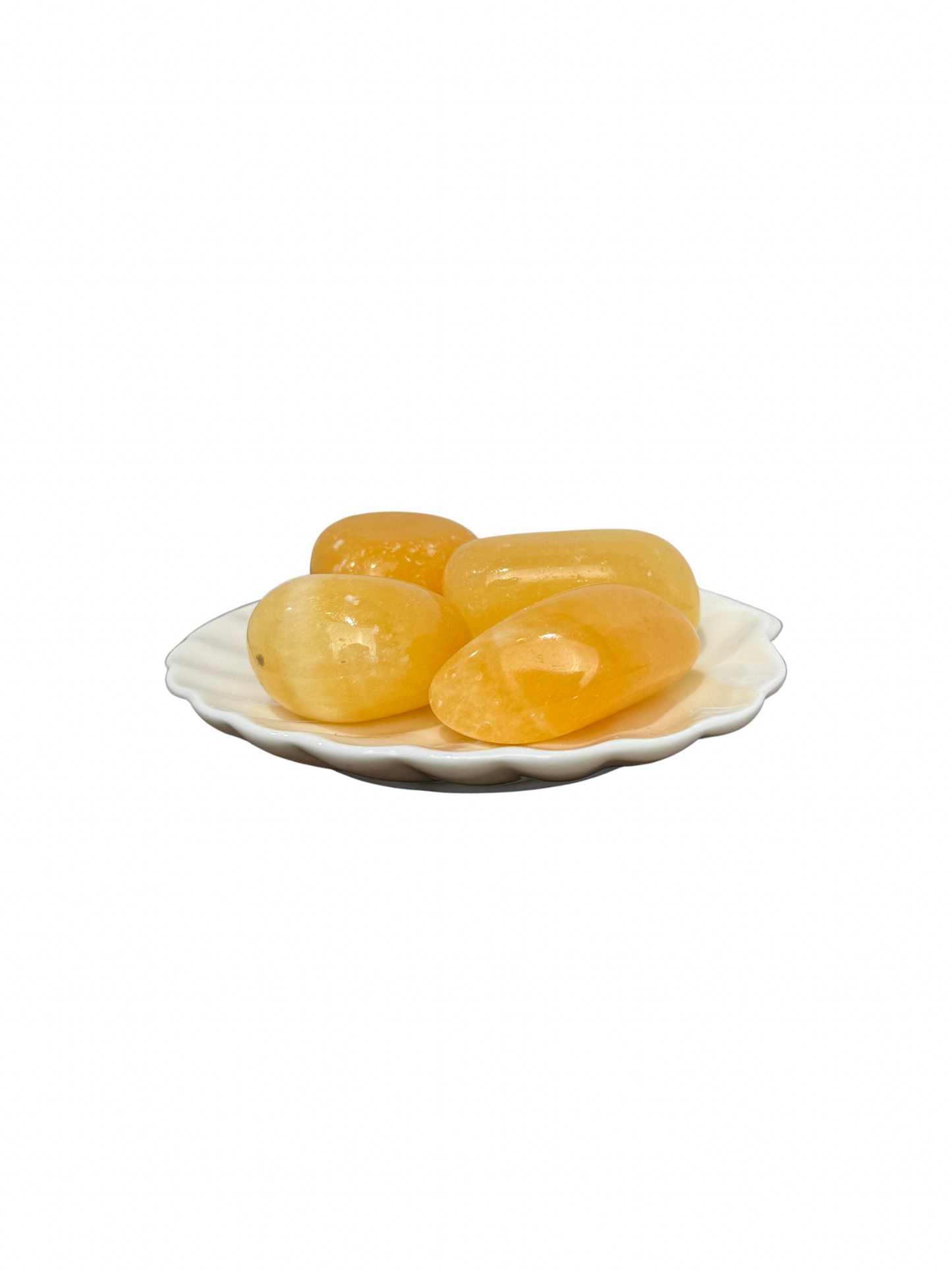 Trommelsteen Oranje Calciet
