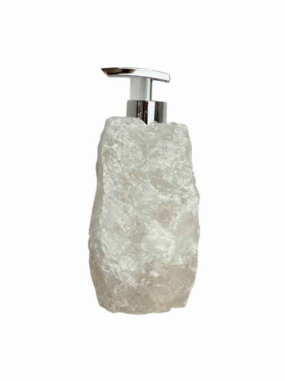 Zeeppomp van Bergkristal zilver 1