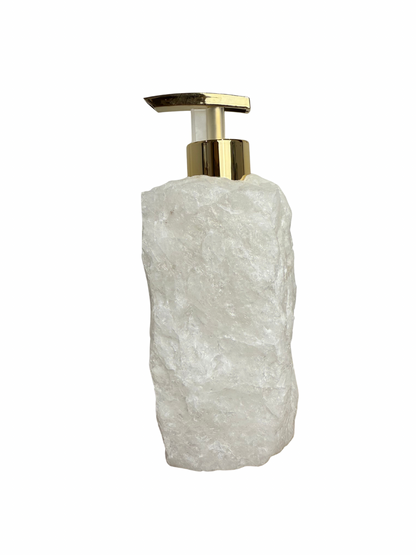 Zeeppomp van Bergkristal goud 5