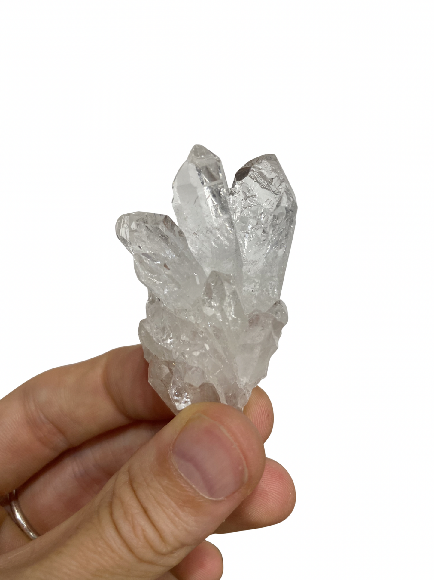 Bergkristal cluster (Brazilië)