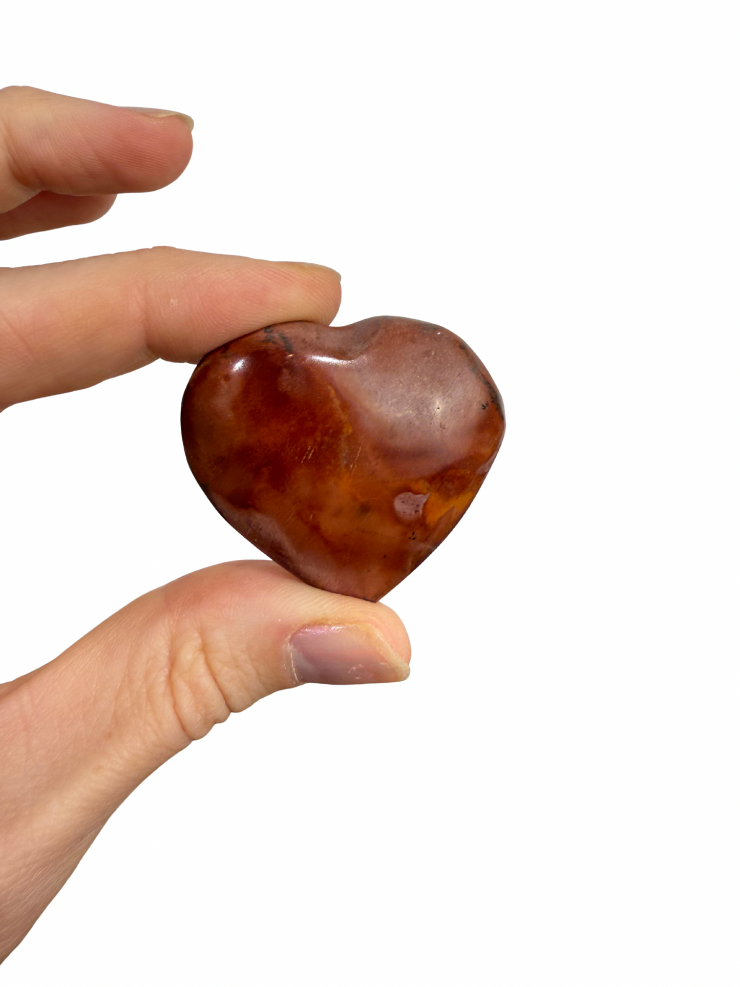 Polychrome Jasper heart