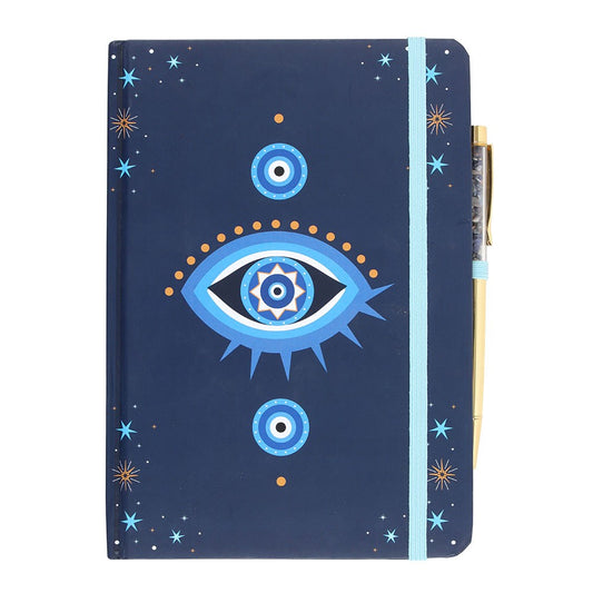 All seeying eye journal met Sodaliet pen