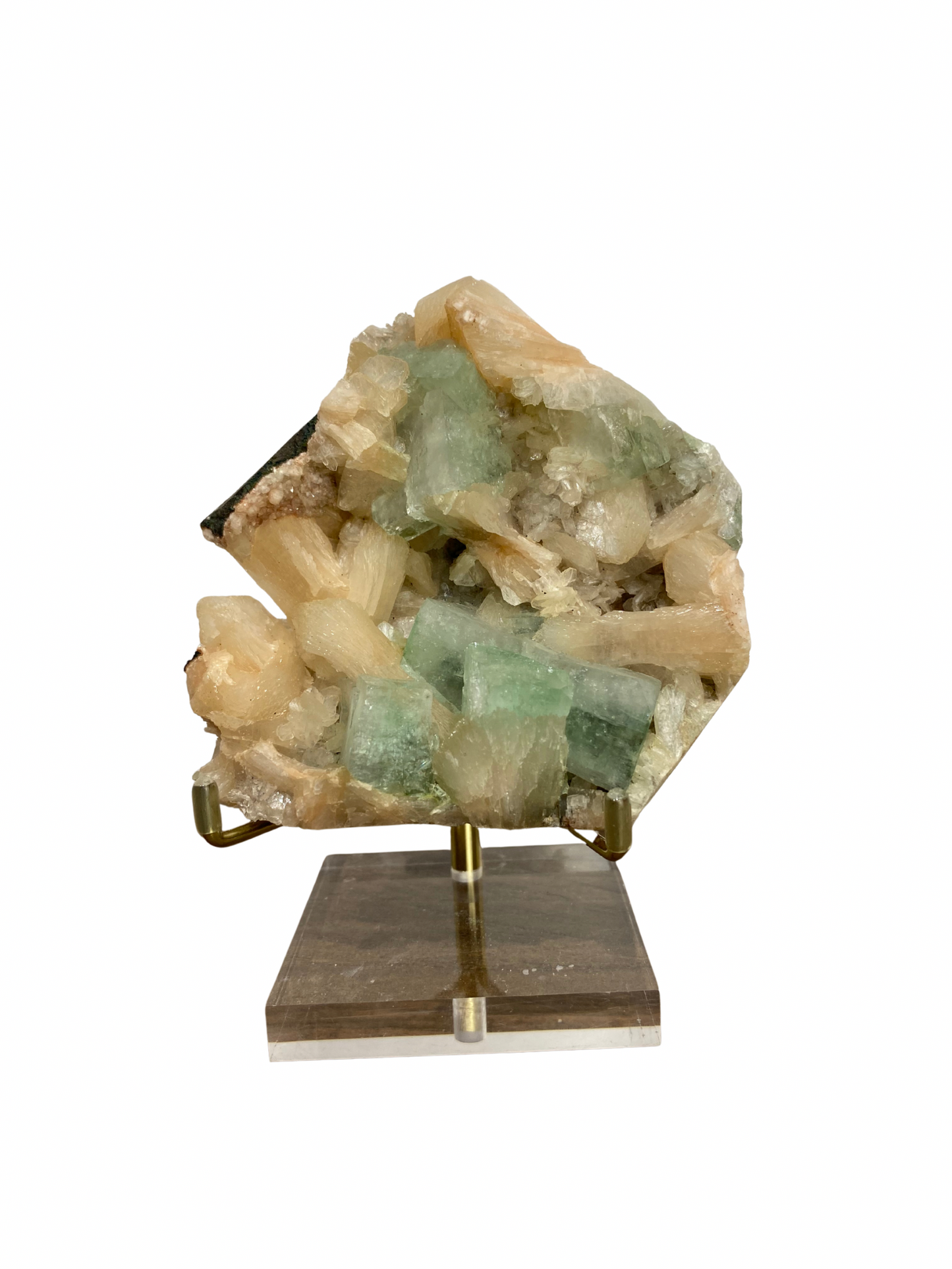 Apofyliet met Stilbiet cluster